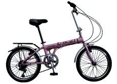 20"ALLOY 6 SPEED FOLDING BICYCLE